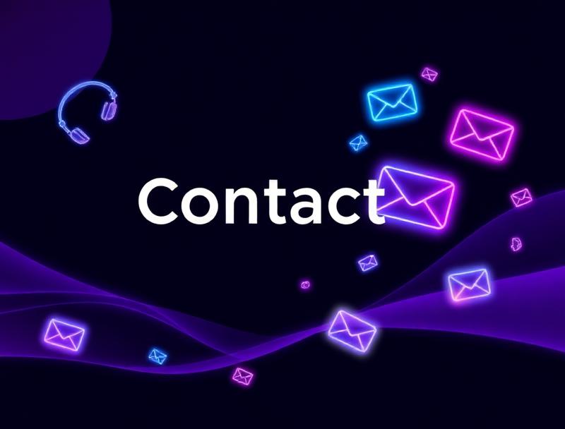 Contact section background